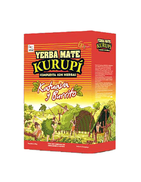 Kurupi Katuava y Burrito 500g – Energising Paraguayan Yerba Mate Blend