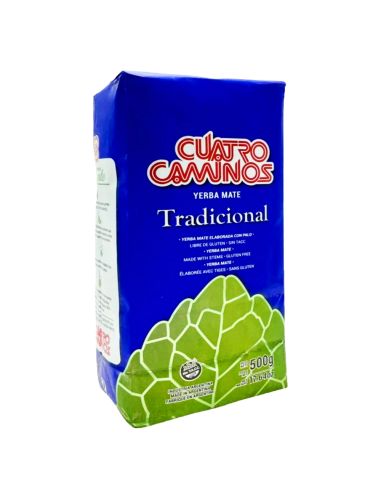 Cuatro Caminos Traditional 500g - Premium Argentine Yerba Mate