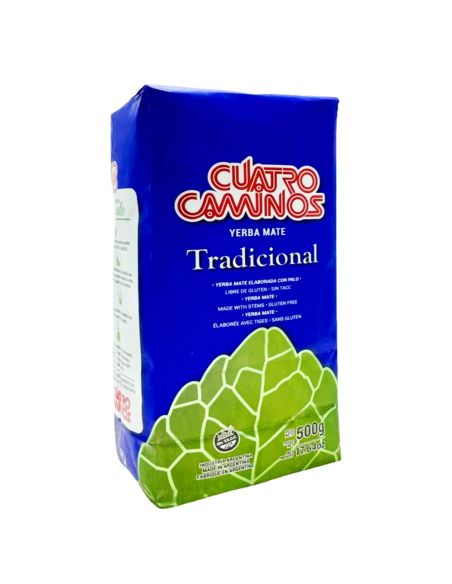 Cuatro Caminos Traditional 500g - Premium Argentine Yerba Mate
